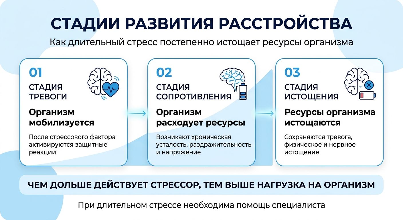 Лечение стресса в Угличе инфографика